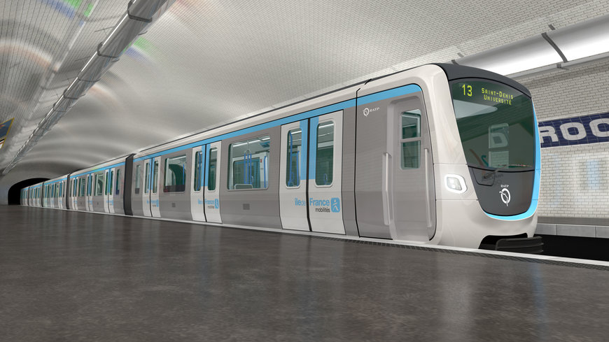 Commande historique pour renouveler les métros de 8 lignes du métro parisien